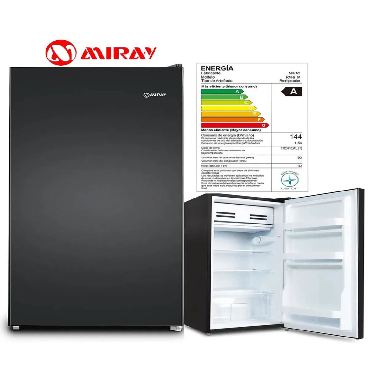 Frigobar – Refrigeradora Miray RM-93M 93 L Negro